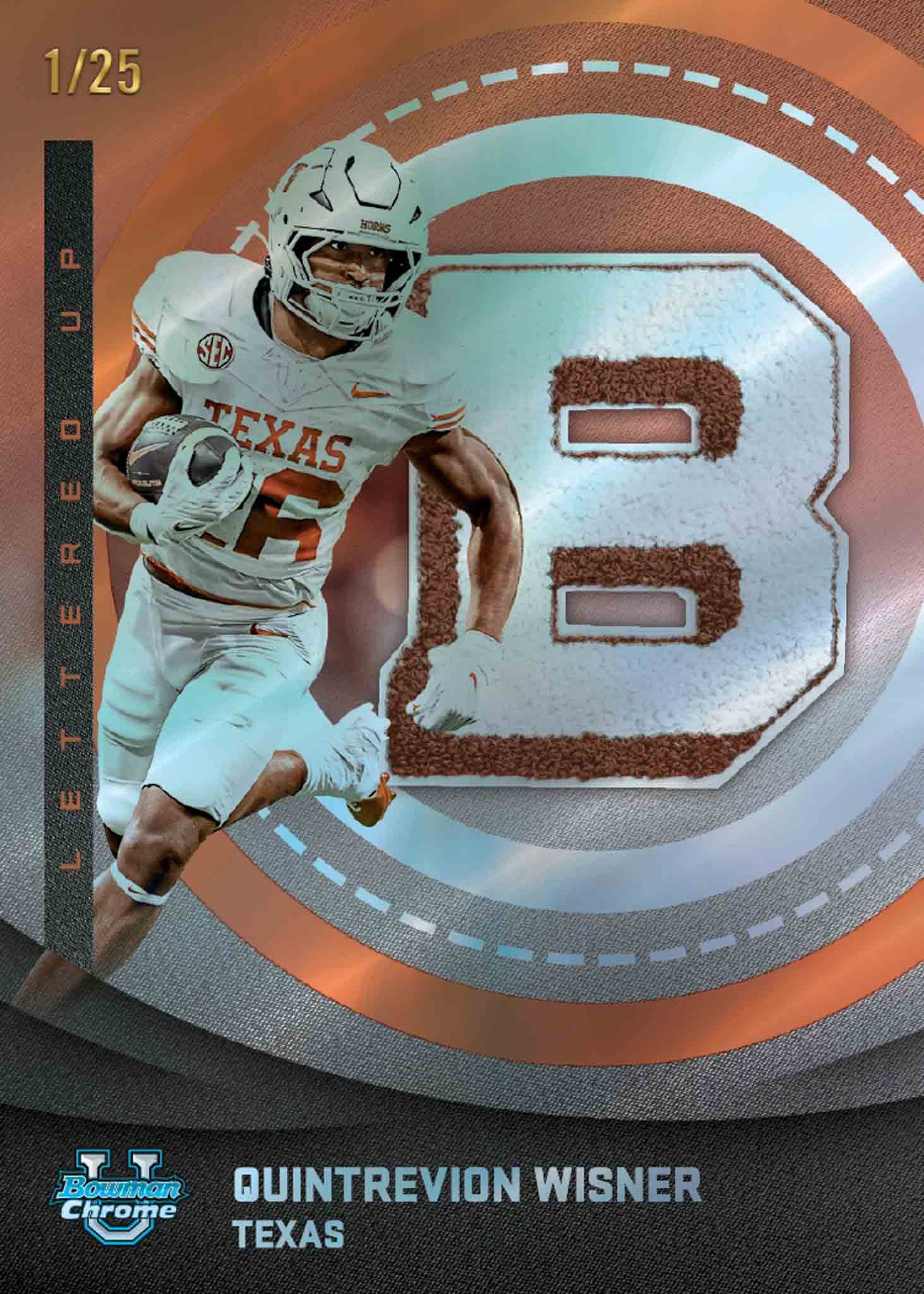 2025 Bowman University Chrome Football